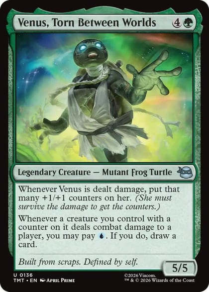 Venus, Torn Between Worlds, Teenage Mutant Ninja Turtles 136