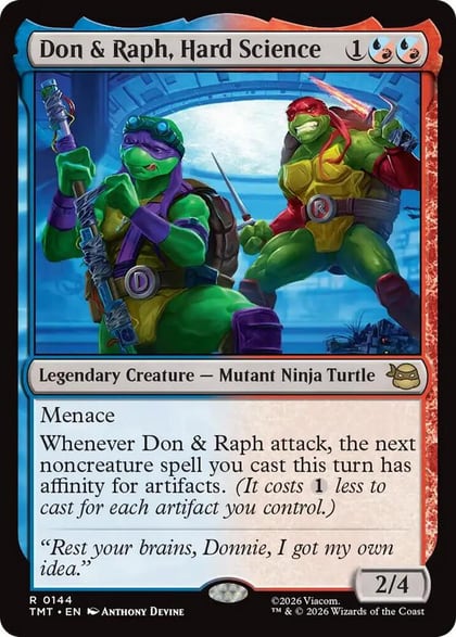 Don & Raph, Hard Science, Teenage Mutant Ninja Turtles 144