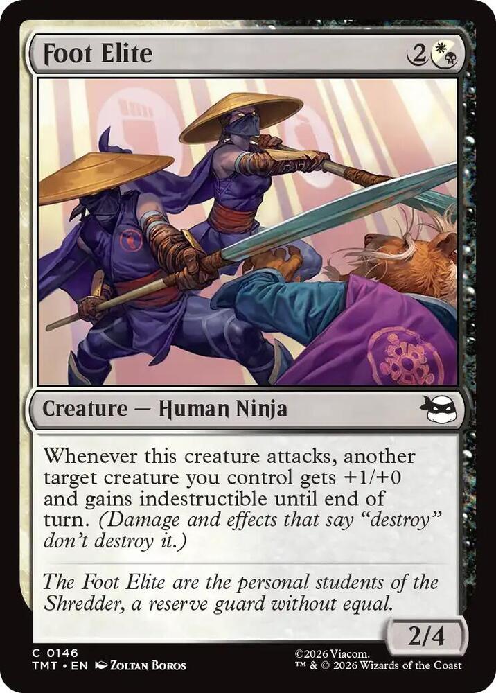 Foot Elite, Teenage Mutant Ninja Turtles 146