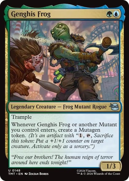 Genghis Frog, Teenage Mutant Ninja Turtles 148