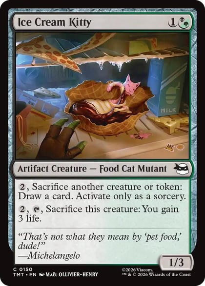 Ice Cream Kitty, Teenage Mutant Ninja Turtles 150