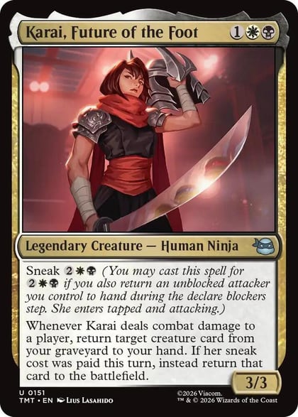 Karai, Future of the Foot, Teenage Mutant Ninja Turtles 151
