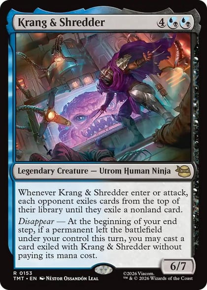 Krang & Shredder, Teenage Mutant Ninja Turtles 153