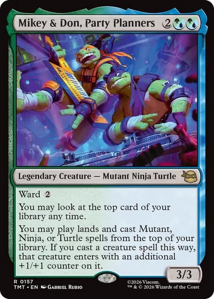 Mikey & Don, Party Planners, Teenage Mutant Ninja Turtles 157