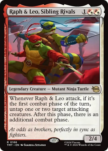 Raph & Leo, Sibling Rivals, Teenage Mutant Ninja Turtles 166