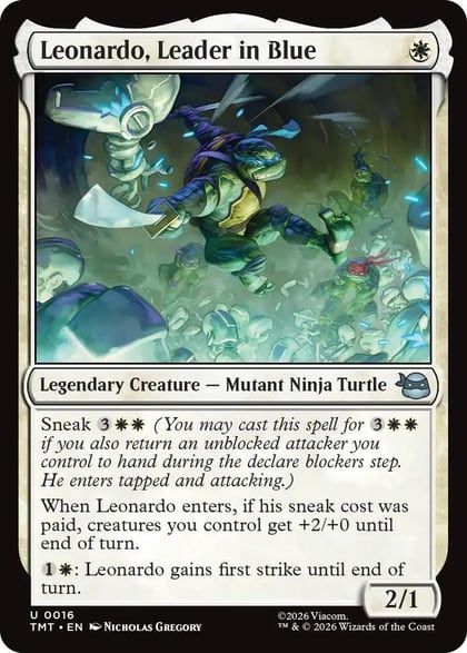 Leonardo, Leader in Blue, Teenage Mutant Ninja Turtles 16