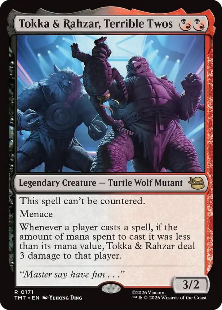 Tokka & Rahzar, Terrible Twos, Teenage Mutant Ninja Turtles 171