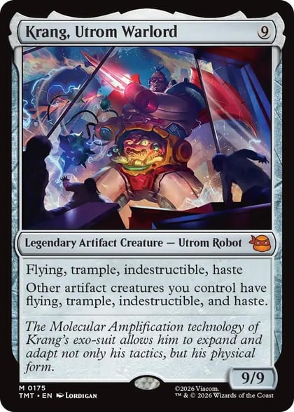 Krang, Utrom Warlord, Teenage Mutant Ninja Turtles 175