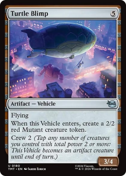 Turtle Blimp, Teenage Mutant Ninja Turtles 180