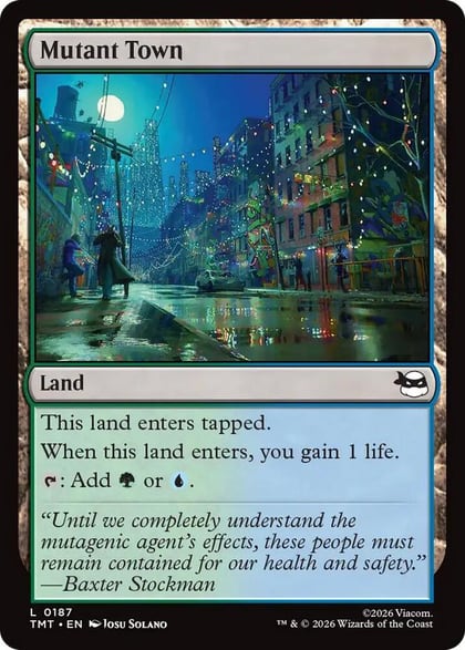 Mutant Town, Teenage Mutant Ninja Turtles 187