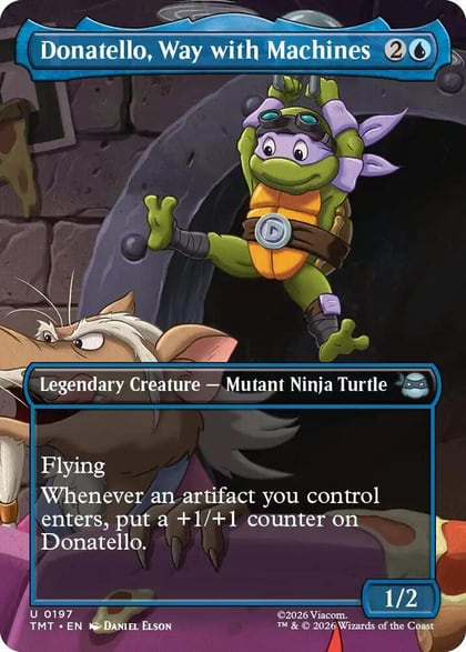 Donatello, Way with Machines (Borderless), Teenage Mutant Ninja Turtles 197