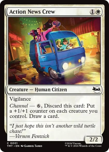 Action News Crew, Teenage Mutant Ninja Turtles 1