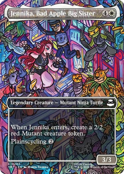 Jennika, Bad Apple Big Sister (Borderless), Teenage Mutant Ninja Turtles 203