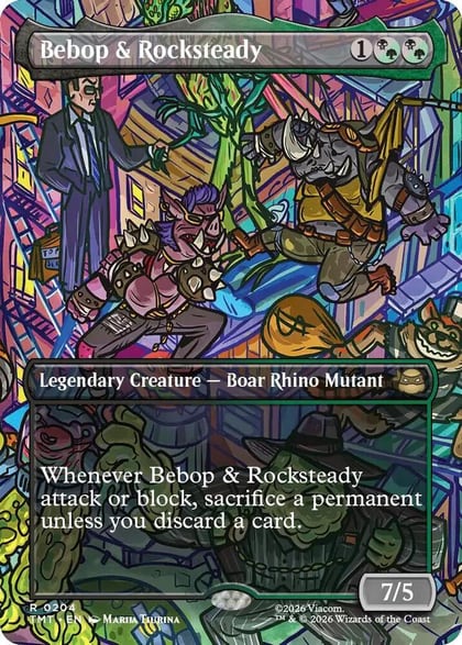 Bebop & Rocksteady (Borderless), Teenage Mutant Ninja Turtles 204