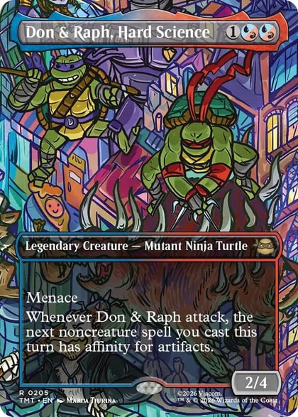 Don & Raph, Hard Science (Borderless), Teenage Mutant Ninja Turtles 205