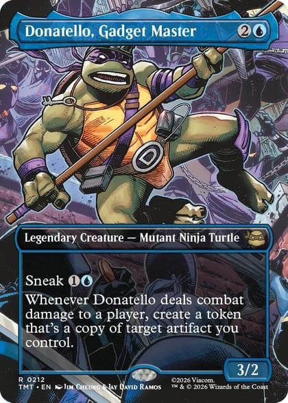 Donatello, Gadget Master (Borderless), Teenage Mutant Ninja Turtles 212