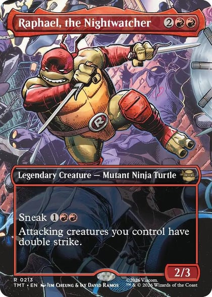 Raphael, the Nightwatcher (Borderless), Teenage Mutant Ninja Turtles 213