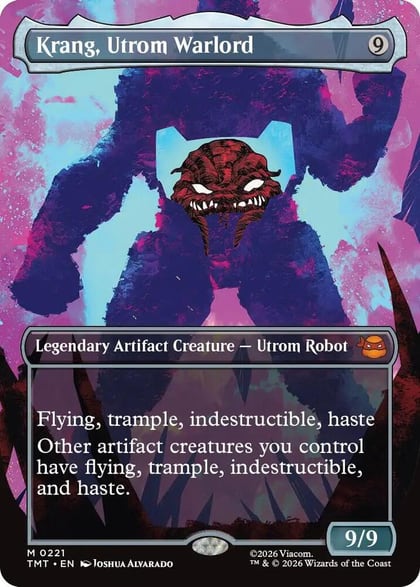 Krang, Utrom Warlord (Borderless), Teenage Mutant Ninja Turtles 221