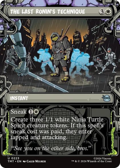The Last Ronin's Technique (Showcase), Teenage Mutant Ninja Turtles 223