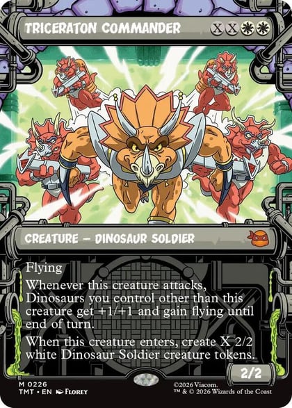 Triceraton Commander (Showcase), Teenage Mutant Ninja Turtles 226