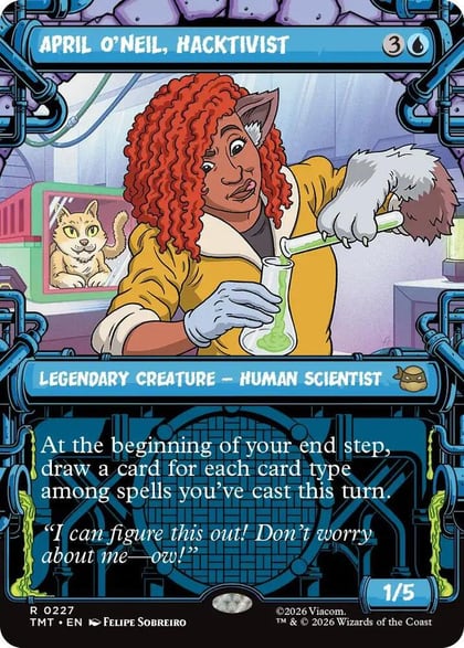April O'Neil, Hacktivist (0227) (Showcase), Teenage Mutant Ninja Turtles 227