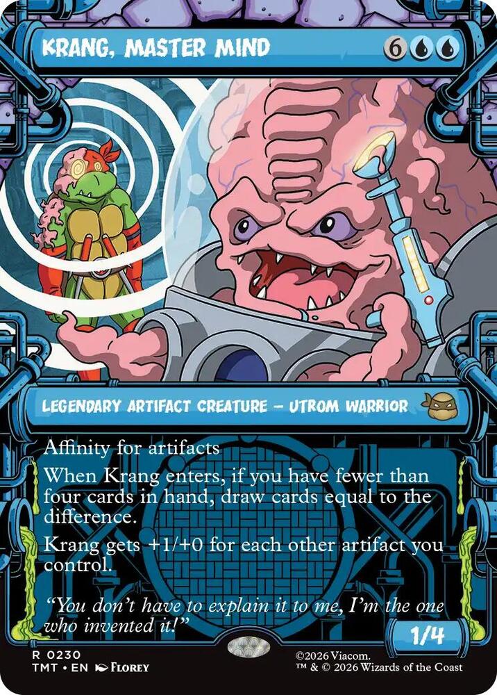 Krang, Master Mind (Showcase), Teenage Mutant Ninja Turtles 230