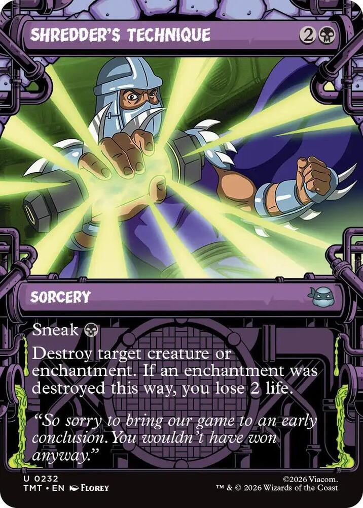 Shredder's Technique (Showcase), Teenage Mutant Ninja Turtles 232