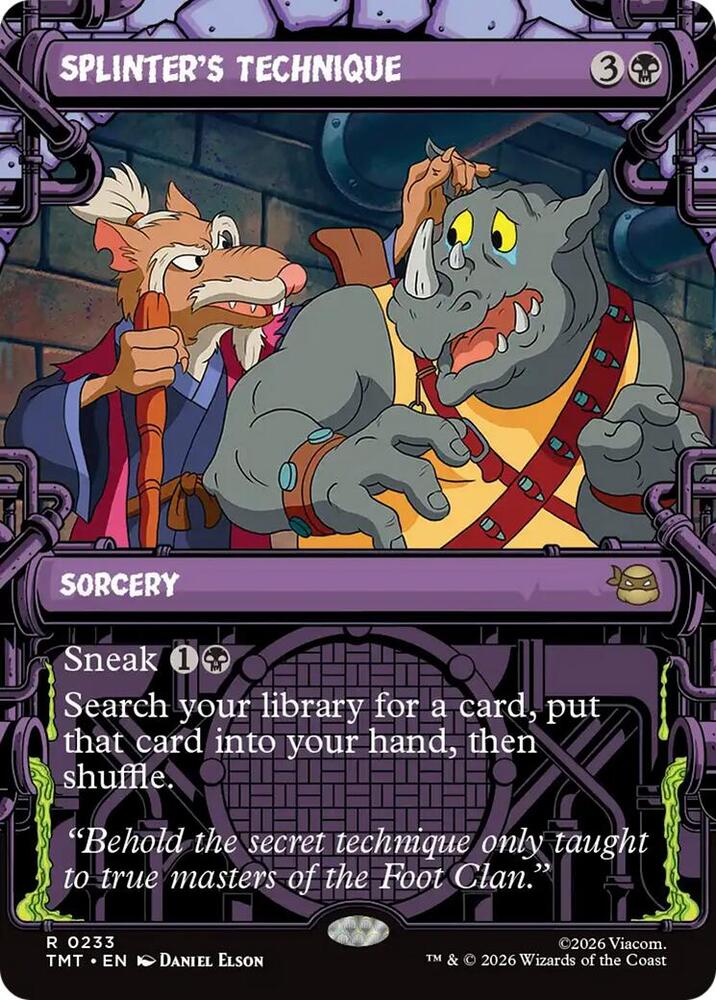 Splinter's Technique (Showcase), Teenage Mutant Ninja Turtles 233