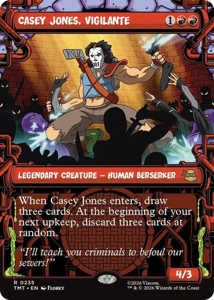 Casey Jones, Vigilante (0235) (Showcase), Teenage Mutant Ninja Turtles 235