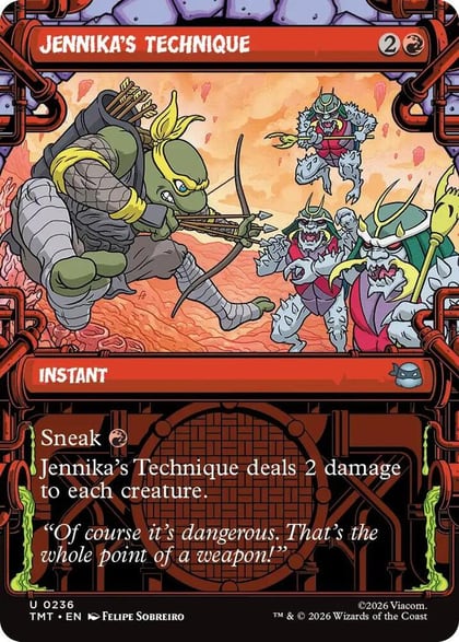 Jennika's Technique (Showcase), Teenage Mutant Ninja Turtles 236