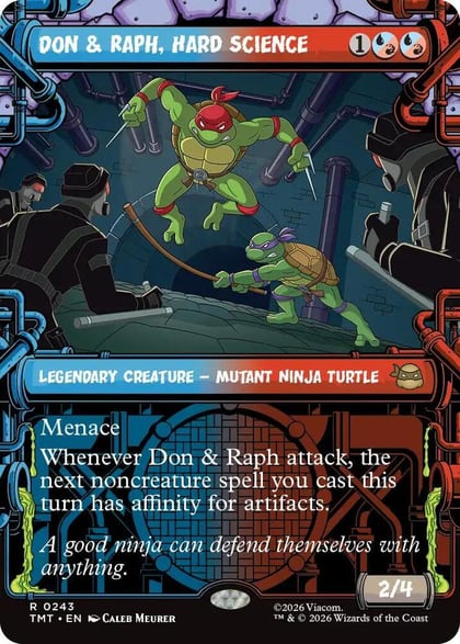 Don & Raph, Hard Science (Showcase), Teenage Mutant Ninja Turtles 243