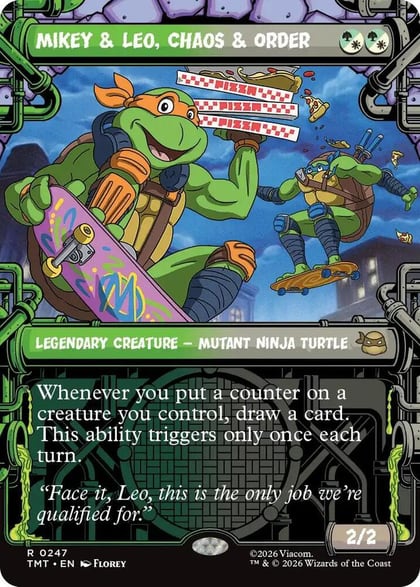 Mikey & Leo, Chaos & Order (Showcase), Teenage Mutant Ninja Turtles 247