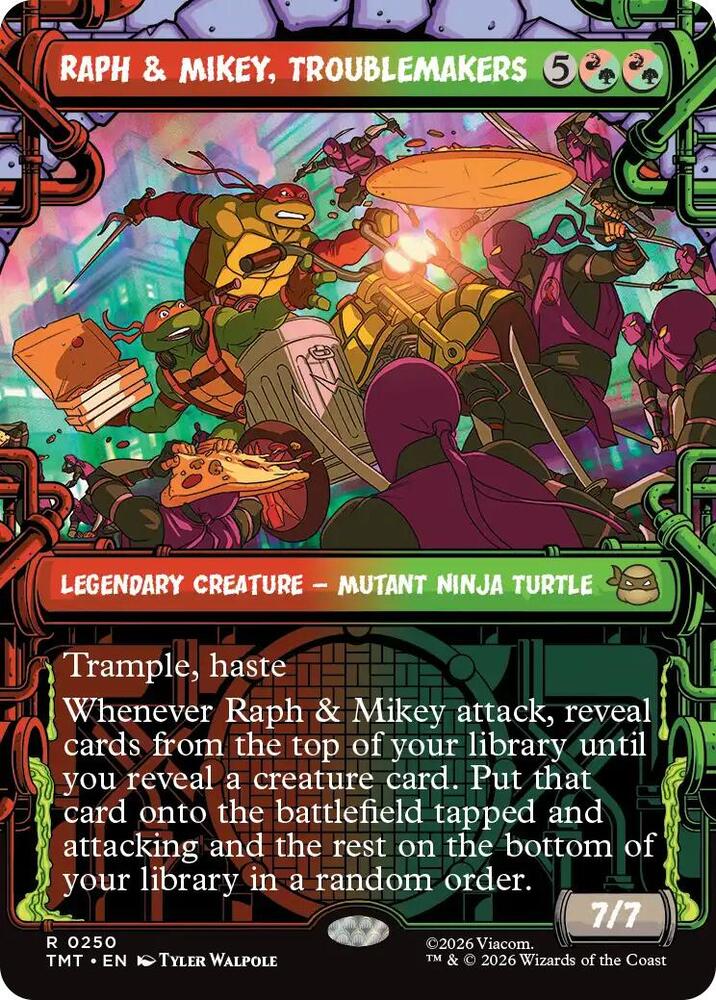 Raph & Mikey, Troublemakers (Showcase), Teenage Mutant Ninja Turtles 250