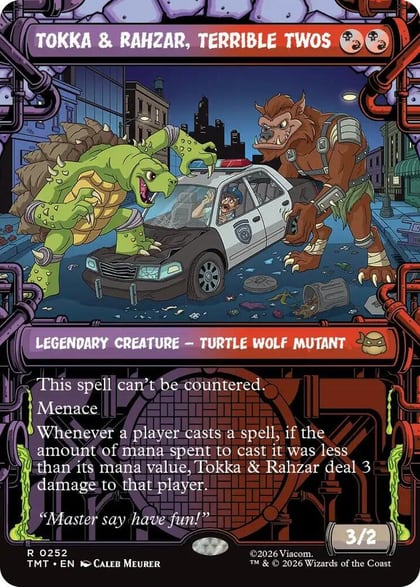 Tokka & Rahzar, Terrible Twos (Showcase), Teenage Mutant Ninja Turtles 252