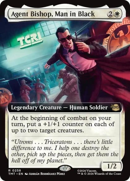 Agent Bishop, Man in Black (Extended Art), Teenage Mutant Ninja Turtles 258