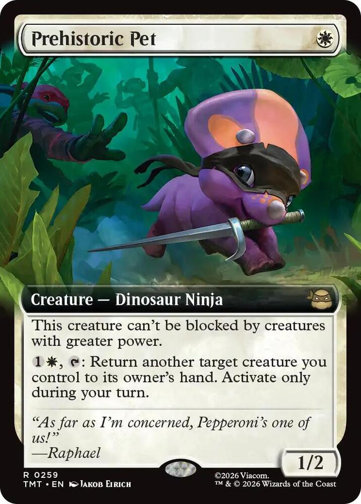 Prehistoric Pet (Extended Art), Teenage Mutant Ninja Turtles 259