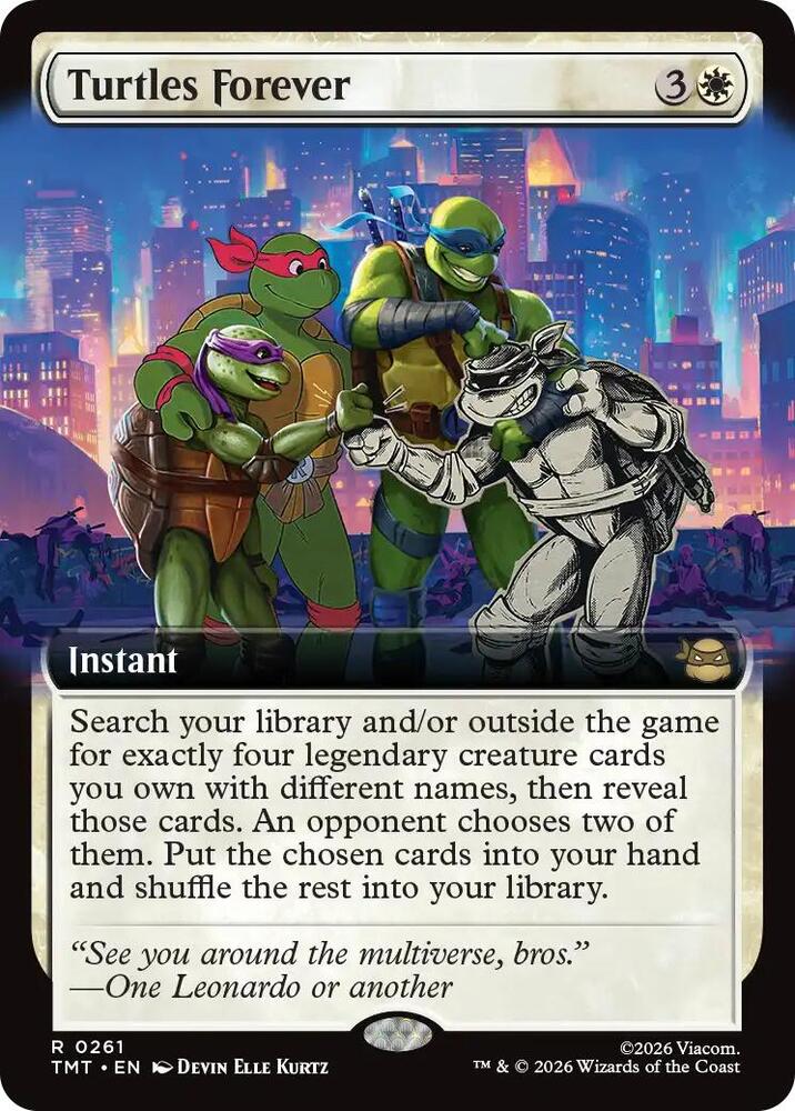 Turtles Forever (Extended Art), Teenage Mutant Ninja Turtles 261