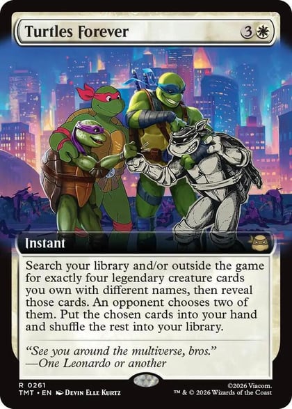 Turtles Forever (Extended Art), Teenage Mutant Ninja Turtles 261