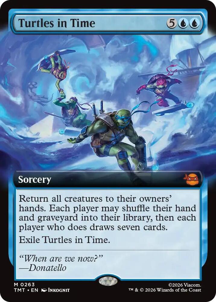 Turtles in Time (Extended Art), Teenage Mutant Ninja Turtles 263
