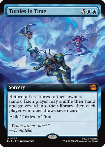 Turtles in Time (Extended Art), Teenage Mutant Ninja Turtles 263