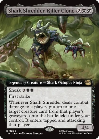 Shark Shredder, Killer Clone (Extended Art), Teenage Mutant Ninja Turtles 268