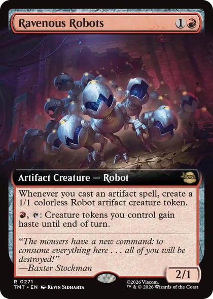 Ravenous Robots (Extended Art), Teenage Mutant Ninja Turtles 271
