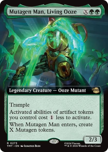 Mutagen Man, Living Ooze (Extended Art), Teenage Mutant Ninja Turtles 273