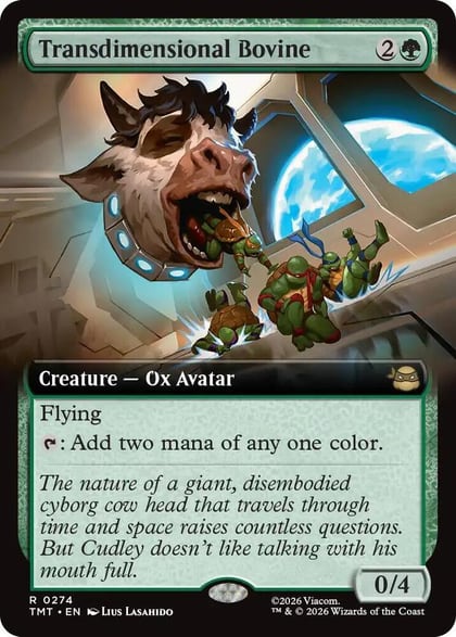 Transdimensional Bovine (Extended Art), Teenage Mutant Ninja Turtles 274