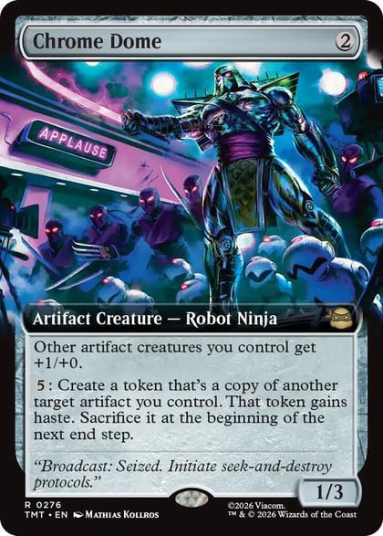Chrome Dome (Extended Art), Teenage Mutant Ninja Turtles 276