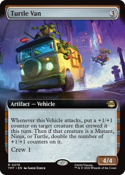 Turtle Van (Extended Art), Teenage Mutant Ninja Turtles 278