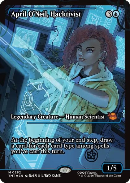 April O'Neil, Hacktivist (0282) (Showcase), Teenage Mutant Ninja Turtles 282