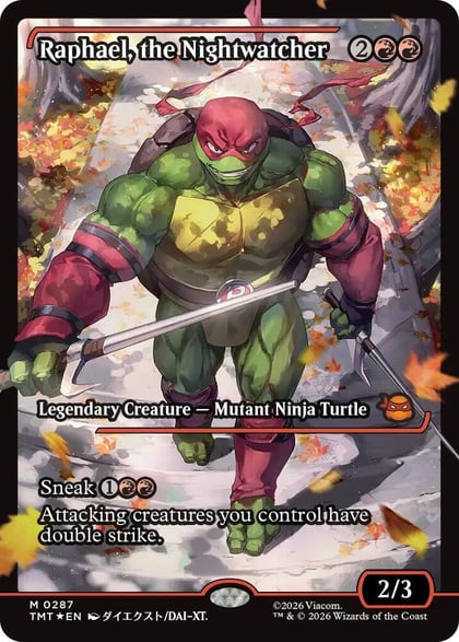Raphael, the Nightwatcher (Showcase), Teenage Mutant Ninja Turtles 287