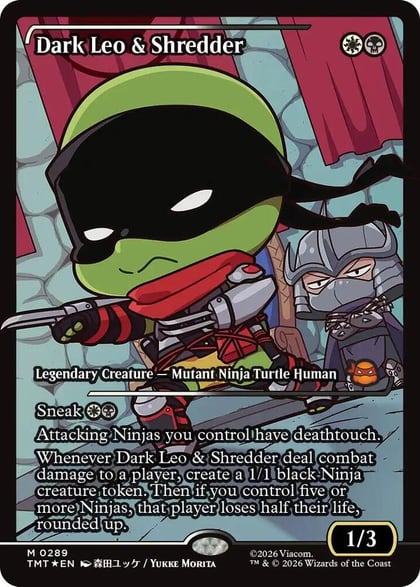 Dark Leo & Shredder (Showcase), Teenage Mutant Ninja Turtles 289
