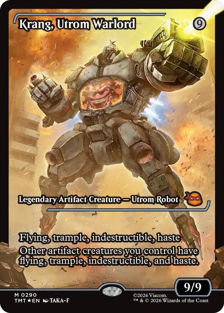 Krang, Utrom Warlord (Showcase), Teenage Mutant Ninja Turtles 290